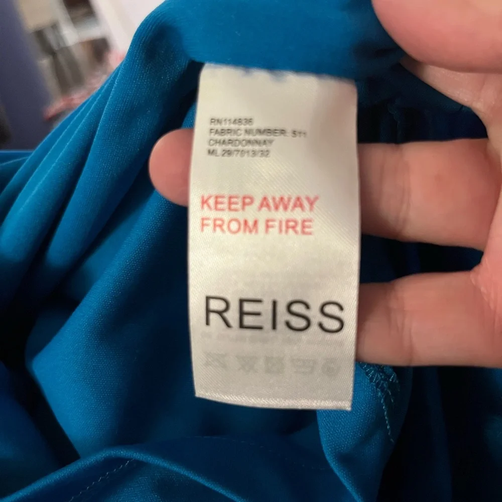 Reiss Sleeveless Ruched Sheath Dress - Picture 5 of 6